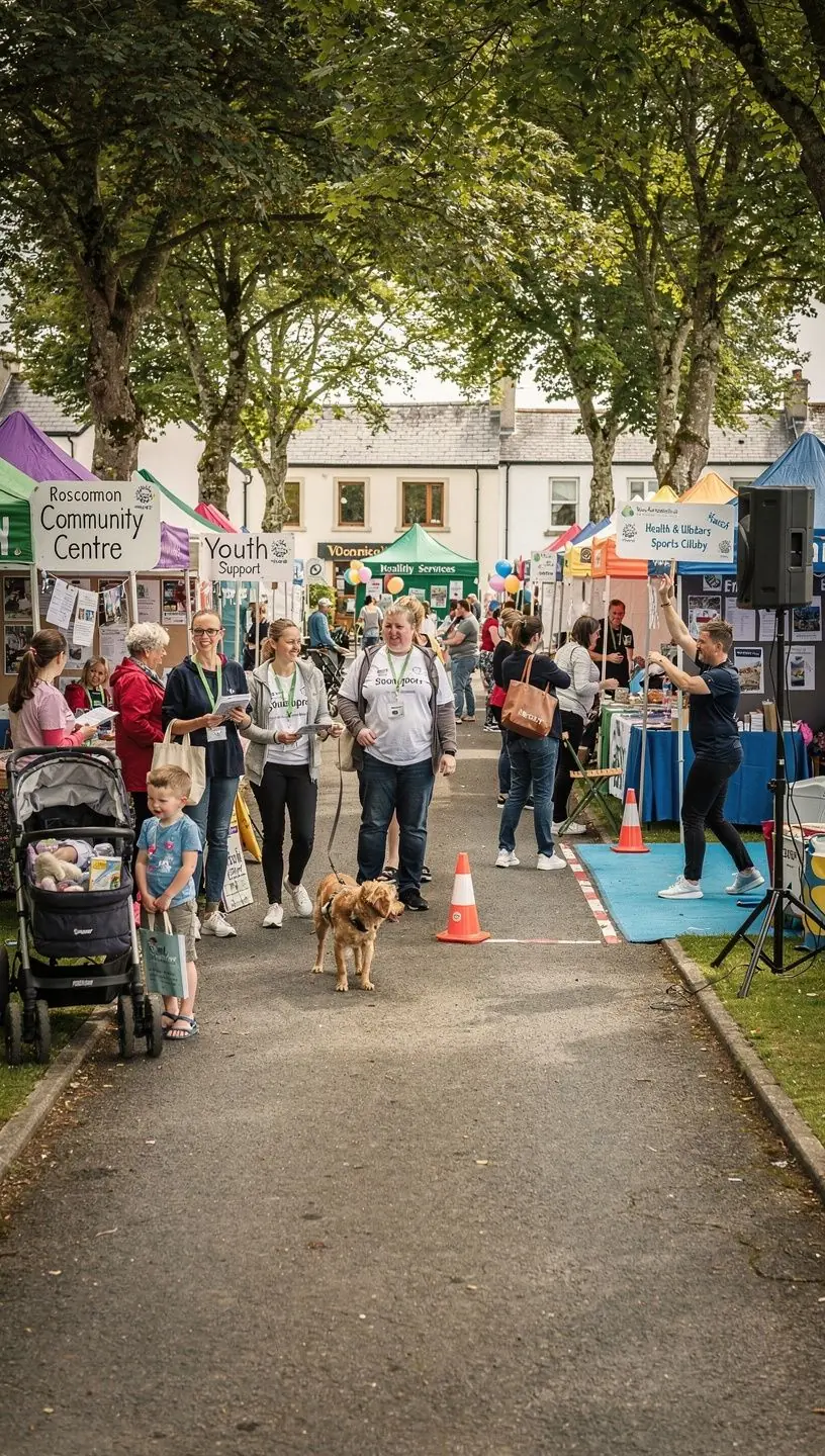 Engaging diverse audiences at community events.