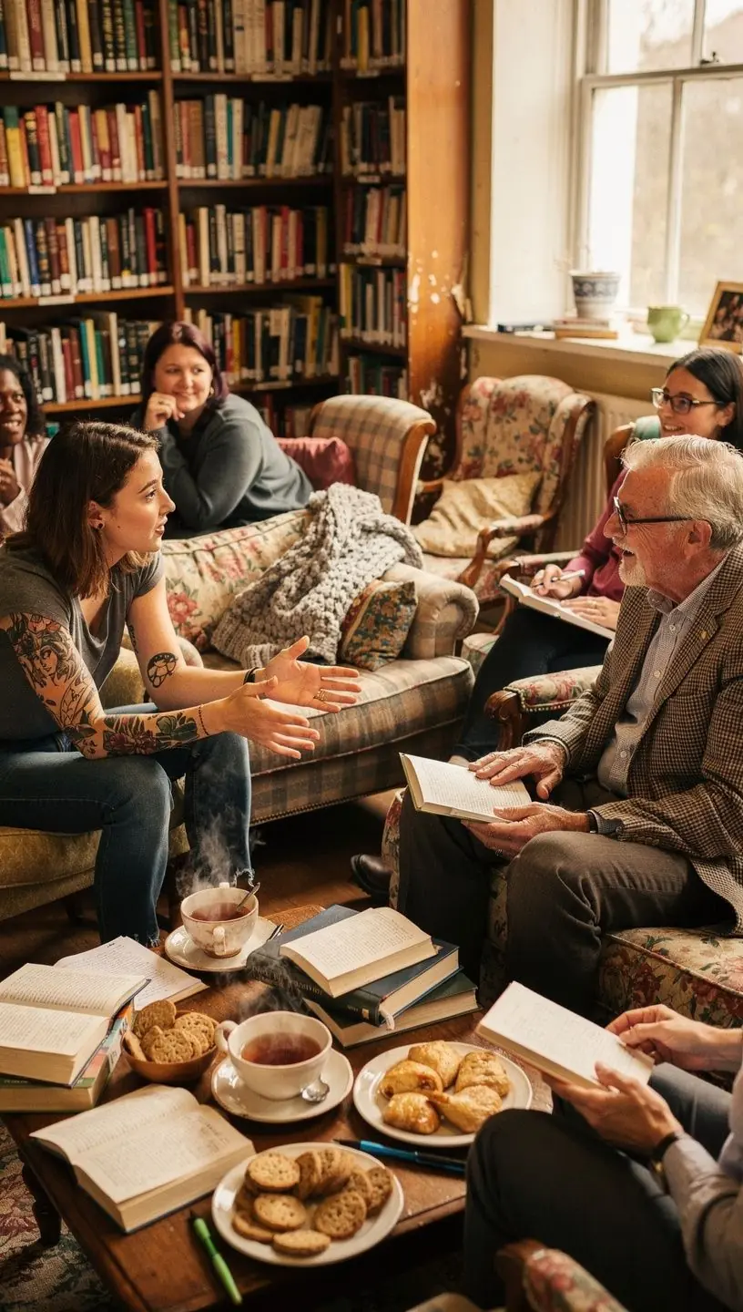 Community members enjoying music at a local event.